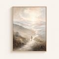 Amazing Grace — Light Wood floater frame (catalog plate)