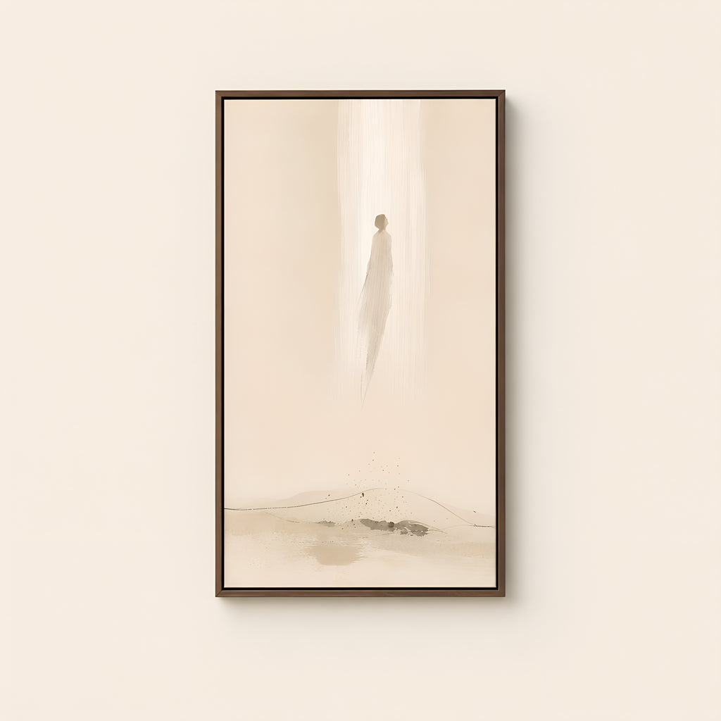 The Ascension — Brown Wood floater frame catalog
