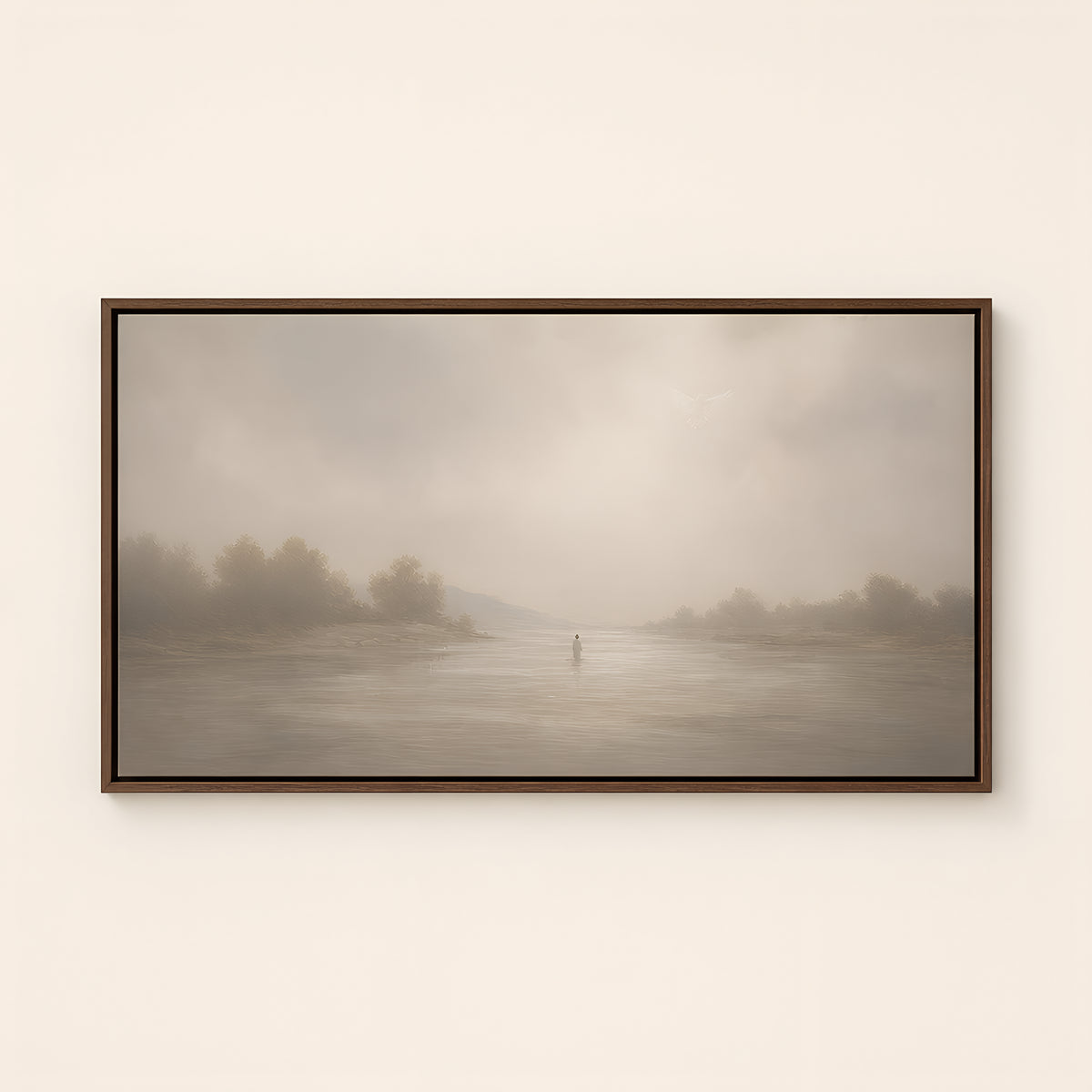 Beloved Son — Brown Wood floater frame catalog