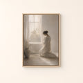 Blessed Is She — Light Wood floater frame catalog