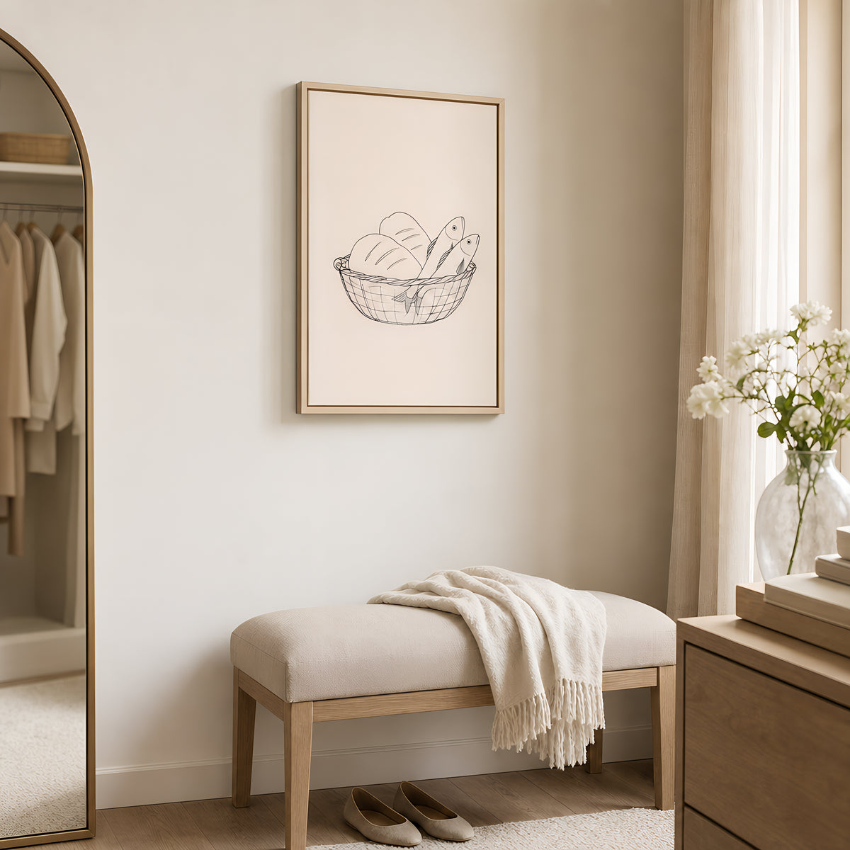 Bread and Fish — lifestyle A Light Wood
