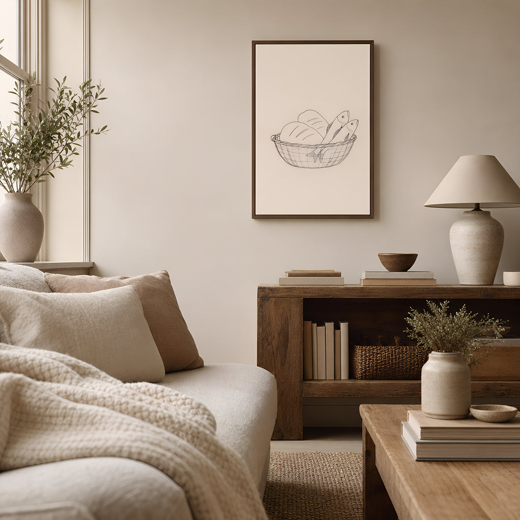 Bread and Fish — lifestyle B Brown Wood