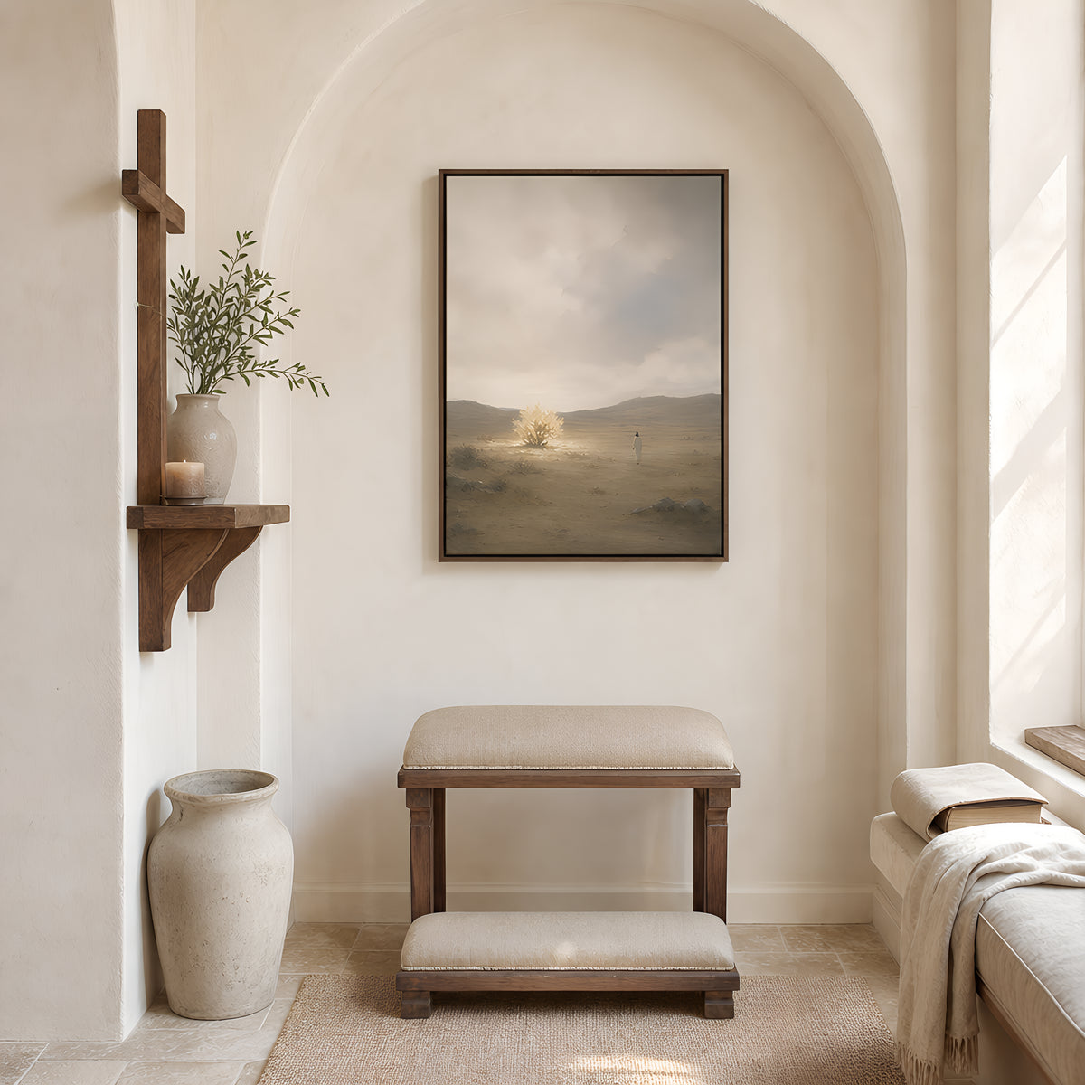 Burning Bush — lifestyle B Brown Wood