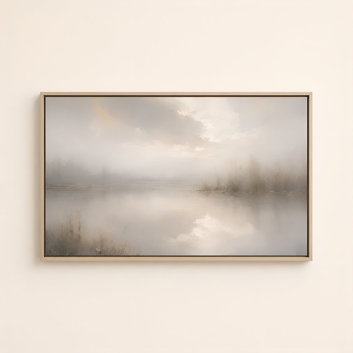 By Still Waters — Light Wood floater frame catalog
