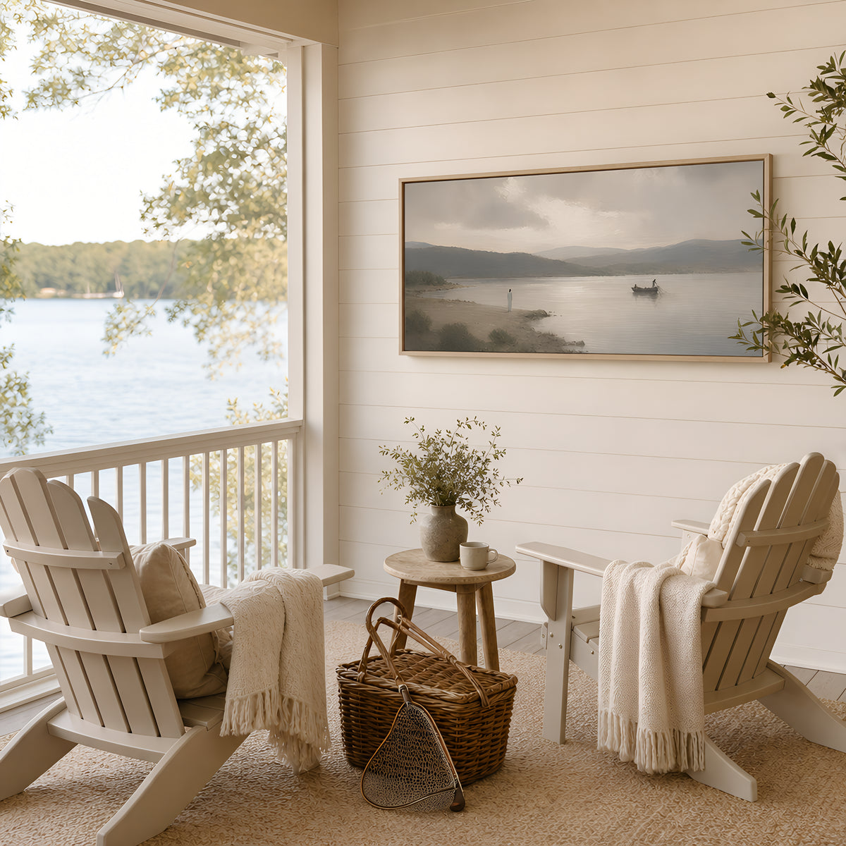 Cast the Net — lifestyle A Light Wood