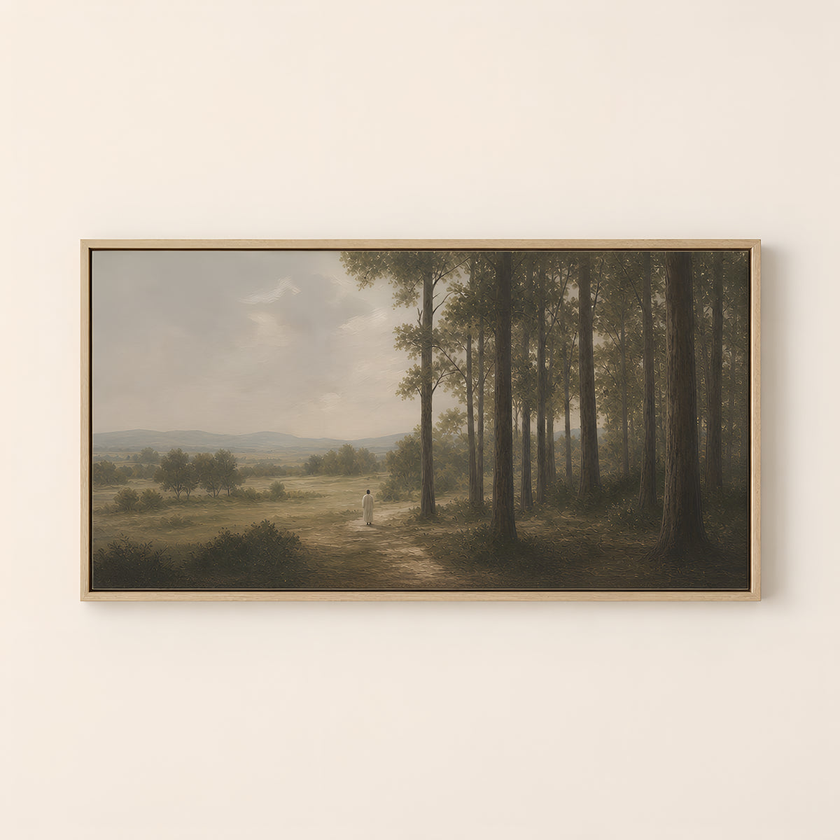 Cedars of Lebanon — Light Wood floater frame catalog