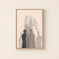 Cloud of Witnesses — Light Wood floater frame catalog