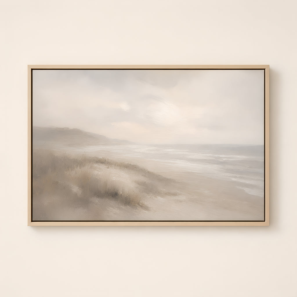 Coastal Haze — Light Wood floater frame catalog