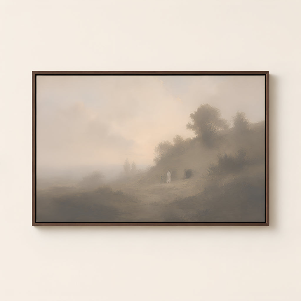 Come Forth — Brown Wood floater frame catalog