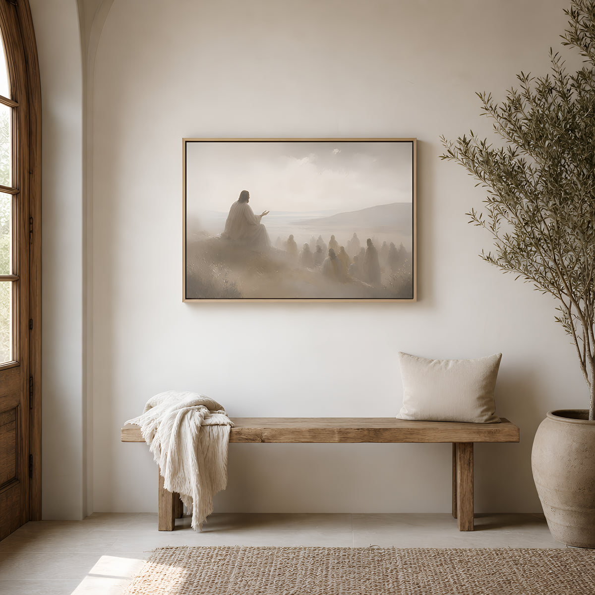 Come Unto Me — lifestyle A Light Wood
