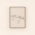 Consider the Birds — Light Wood floater frame catalog