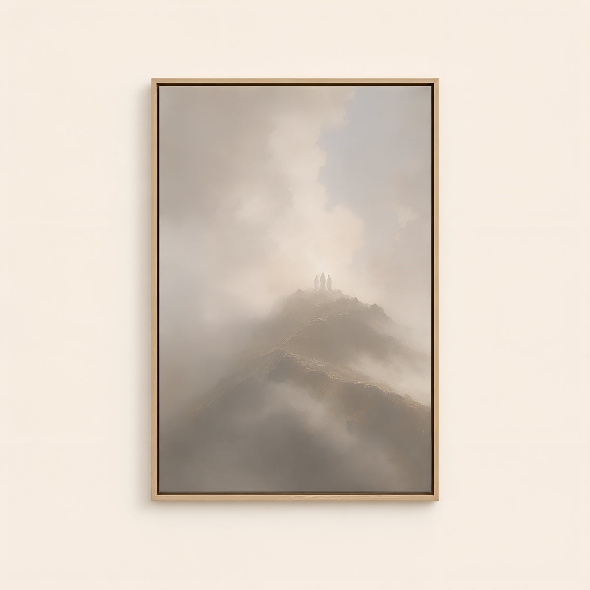 Dazzling White — Light Wood floater frame catalog