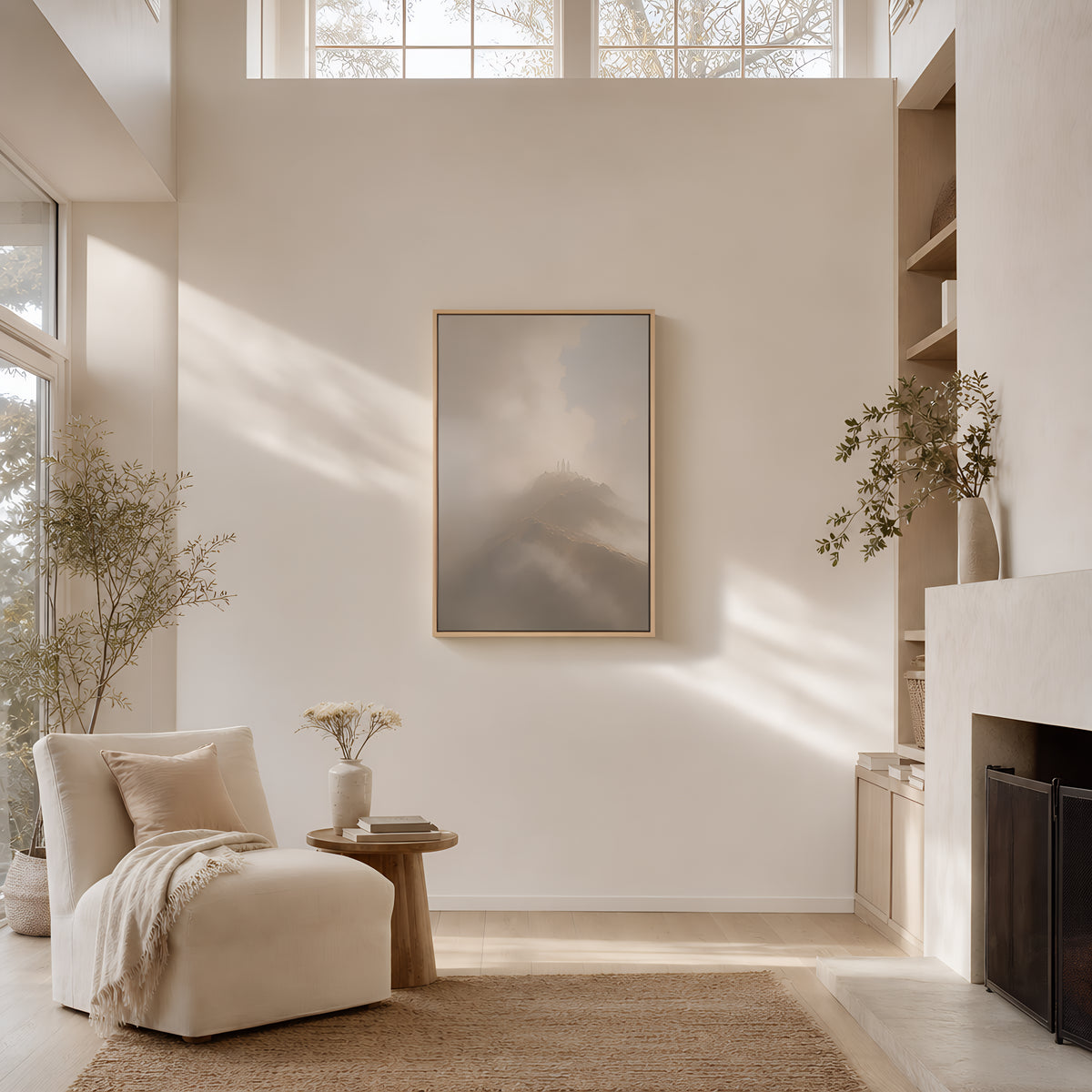 Dazzling White — lifestyle A Light Wood