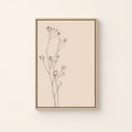 Dried Botanicals — Light Wood floater frame catalog