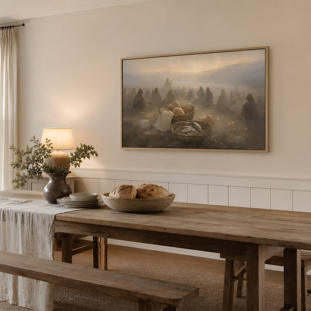Feeds the Five Thousand — lifestyle A Light Wood