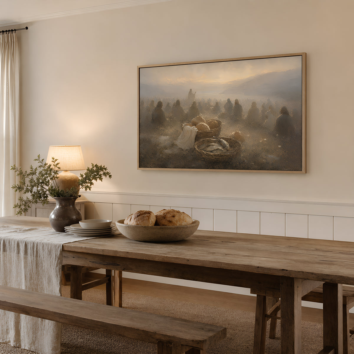Feeds the Five Thousand — lifestyle A Light Wood