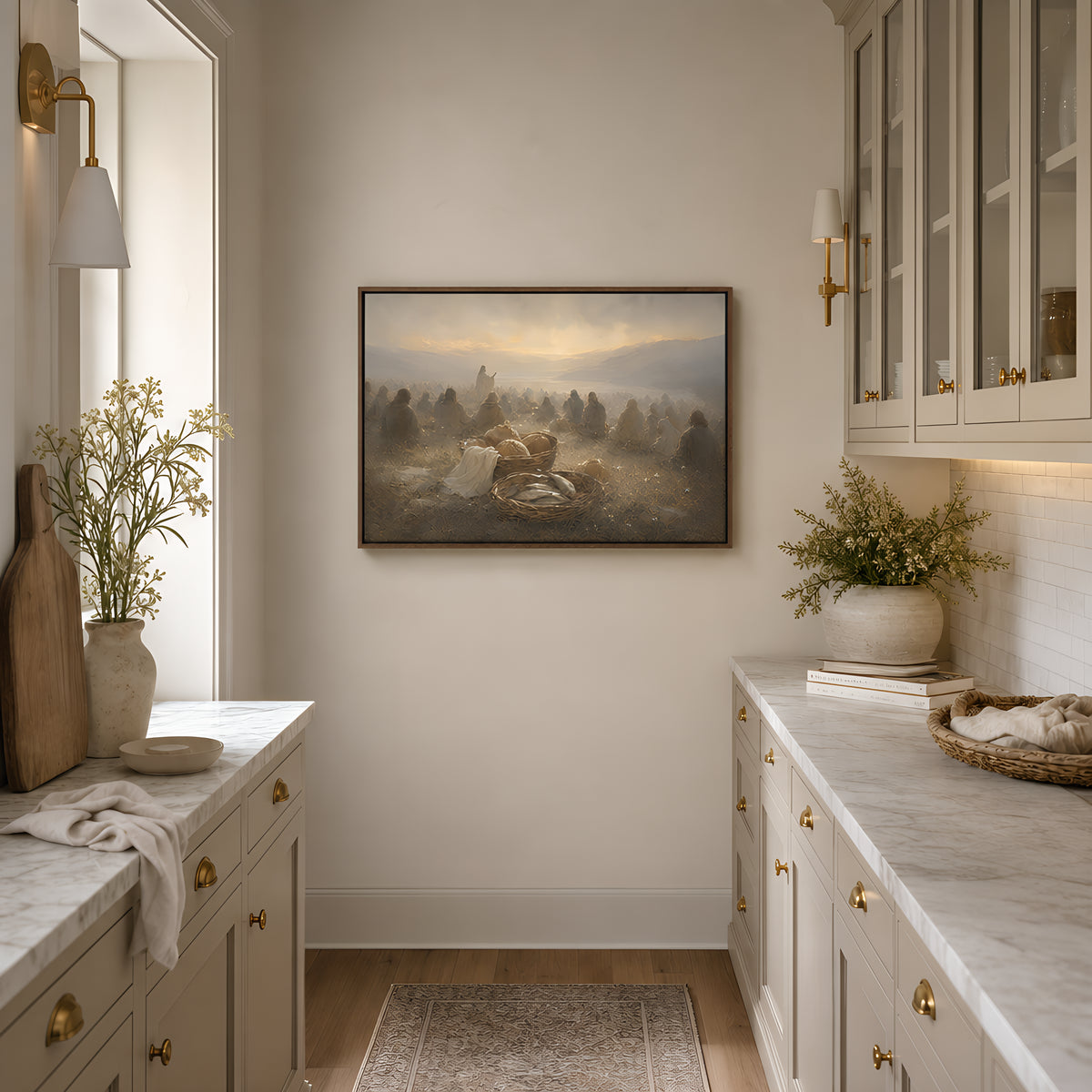 Feeds the Five Thousand — lifestyle B Brown Wood