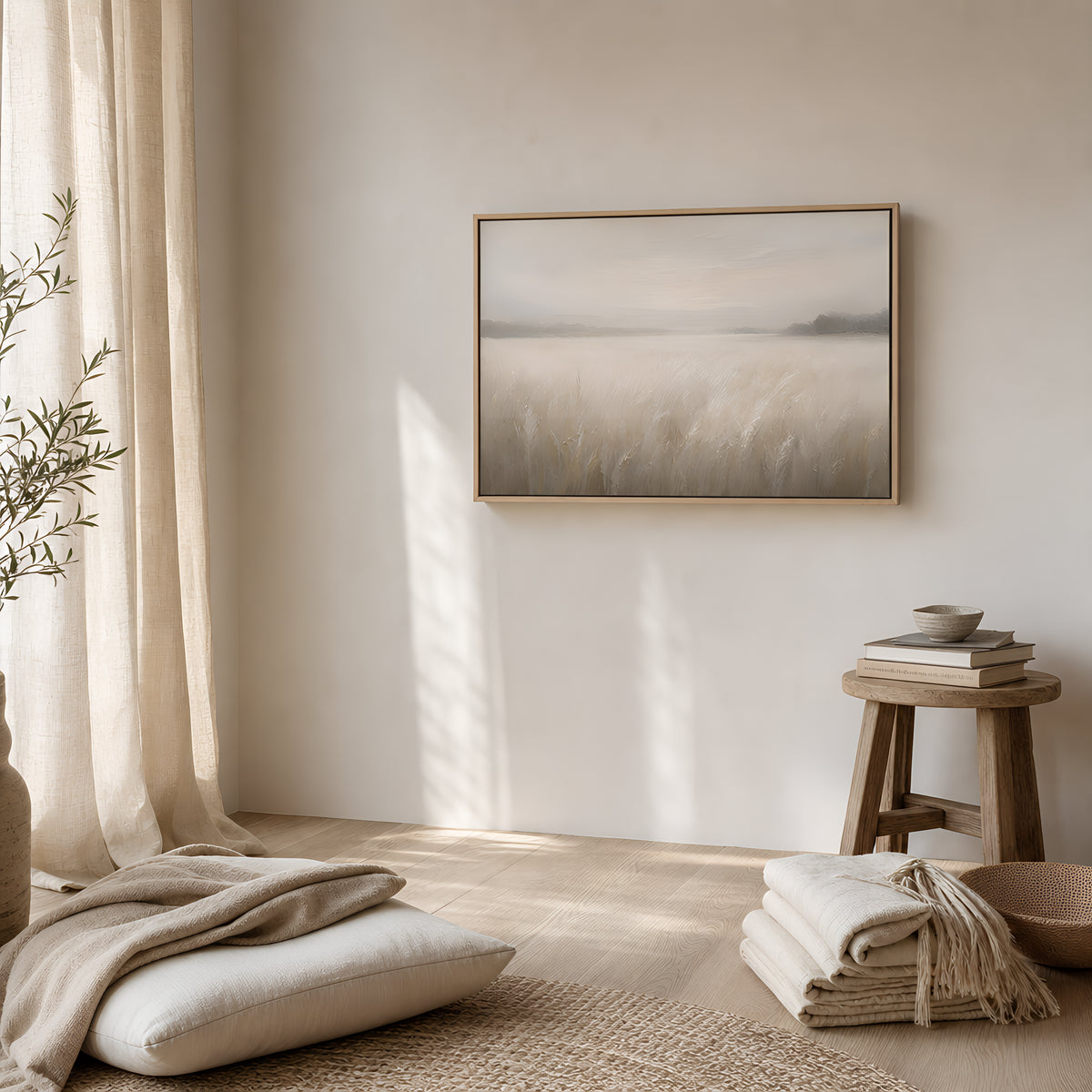 The Field Is White — lifestyle A Light Wood