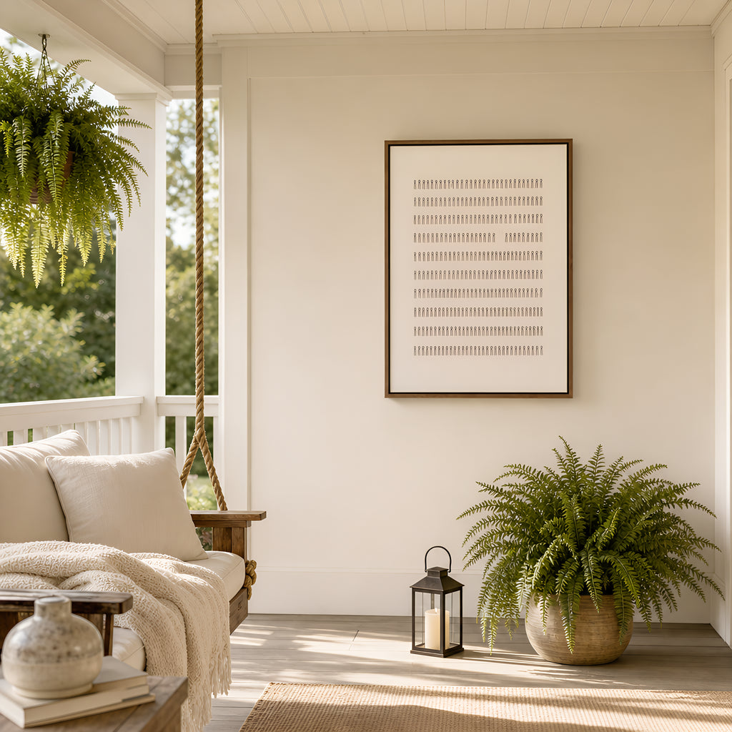 Five Thousand — Lines — lifestyle B Brown Wood