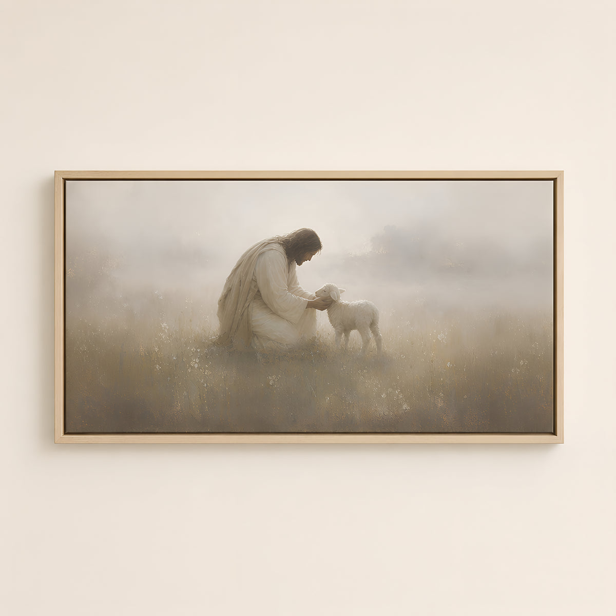 I Know Them — Light Wood floater frame catalog