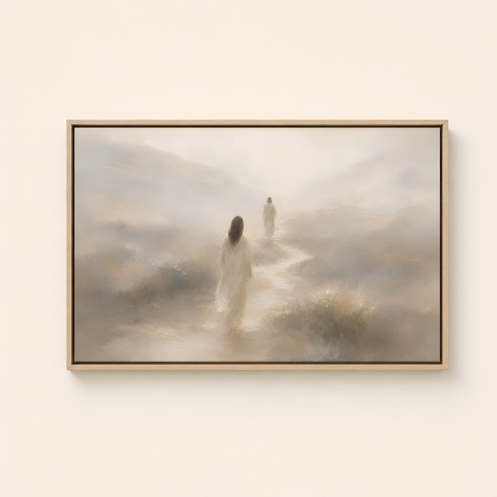 I Will Lead You — Light Wood floater frame catalog