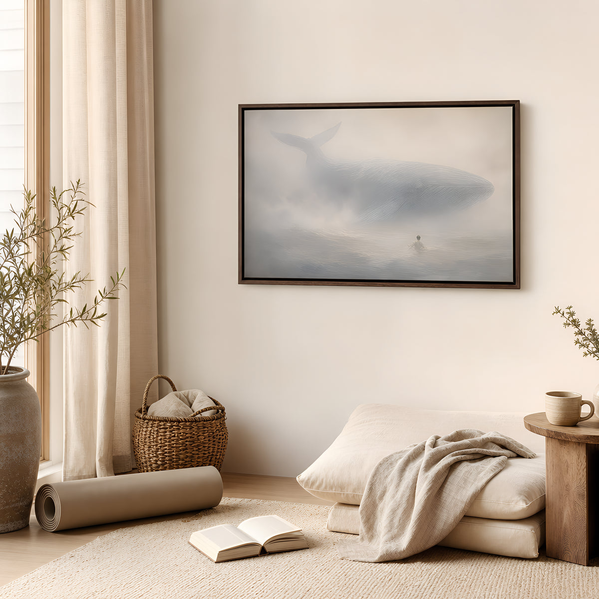 Jonah and the Whale — lifestyle B Brown Wood