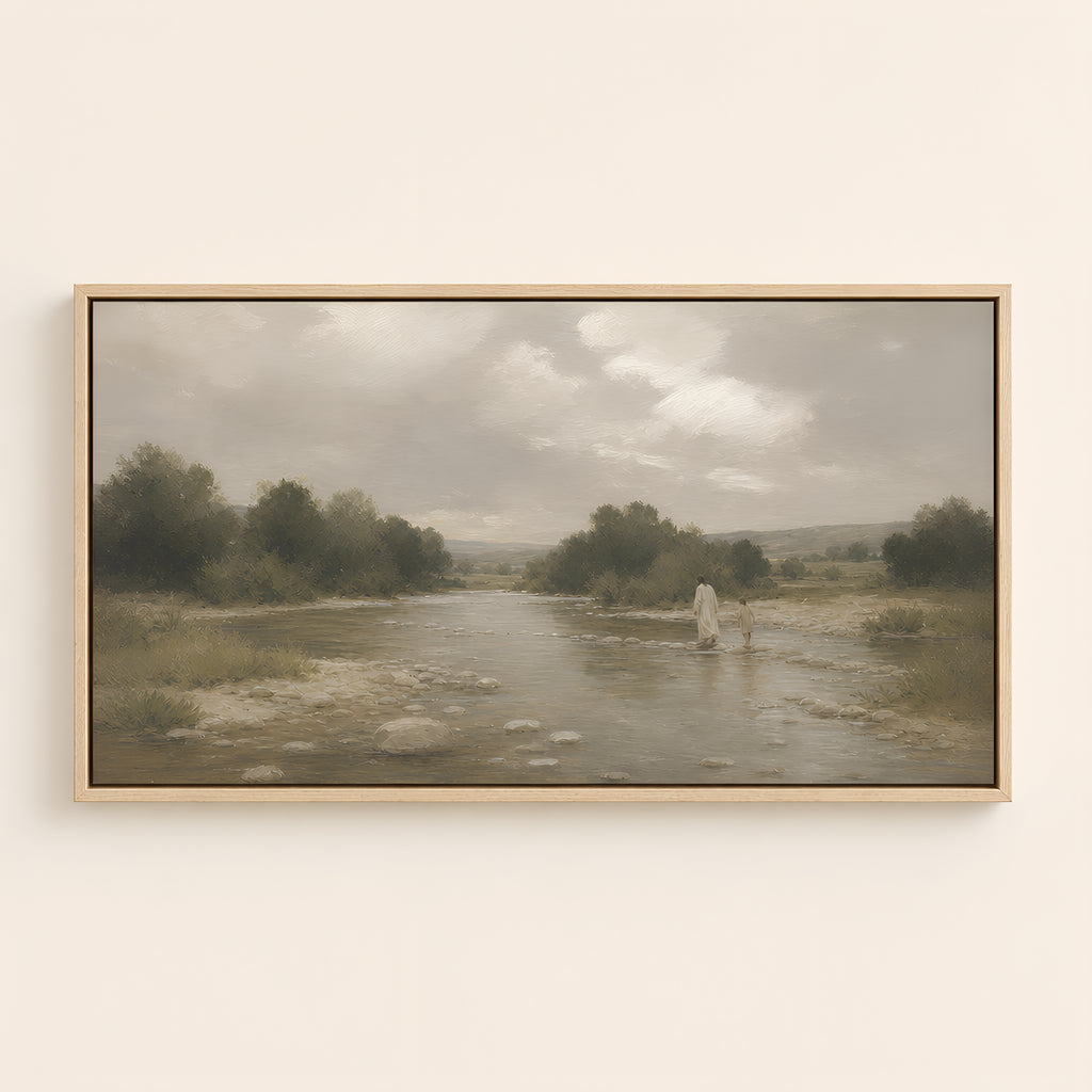 Jordan Crossing — Light Wood floater frame catalog