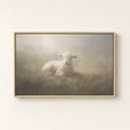 Lamb of God — Light Wood floater frame catalog