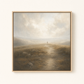 Leaves the 99 — Light Wood floater frame (catalog plate)