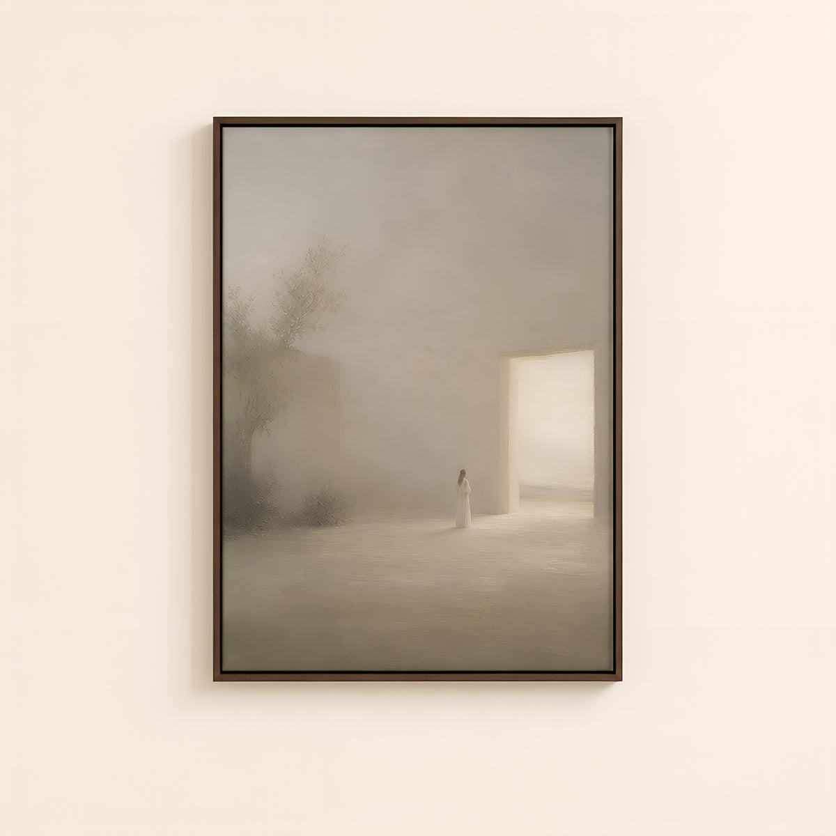 Let It Be — Brown Wood floater frame catalog