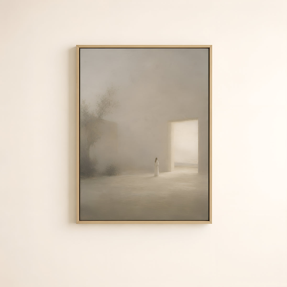 Let It Be — Light Wood floater frame catalog