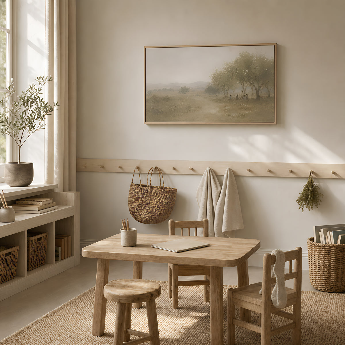 Let Them Come — lifestyle A Light Wood