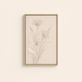 Lilies of the Field — Light Wood floater frame catalog