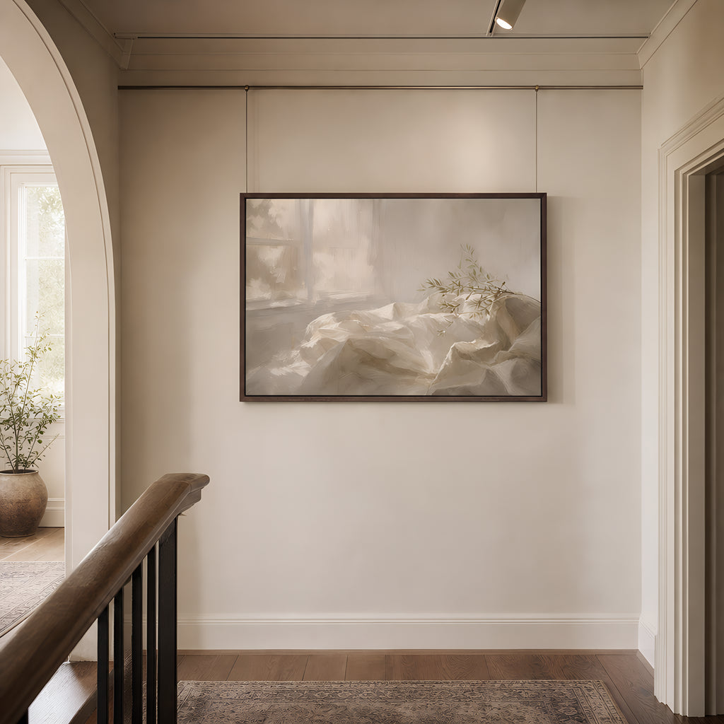 Linen and Light — lifestyle B Brown Wood