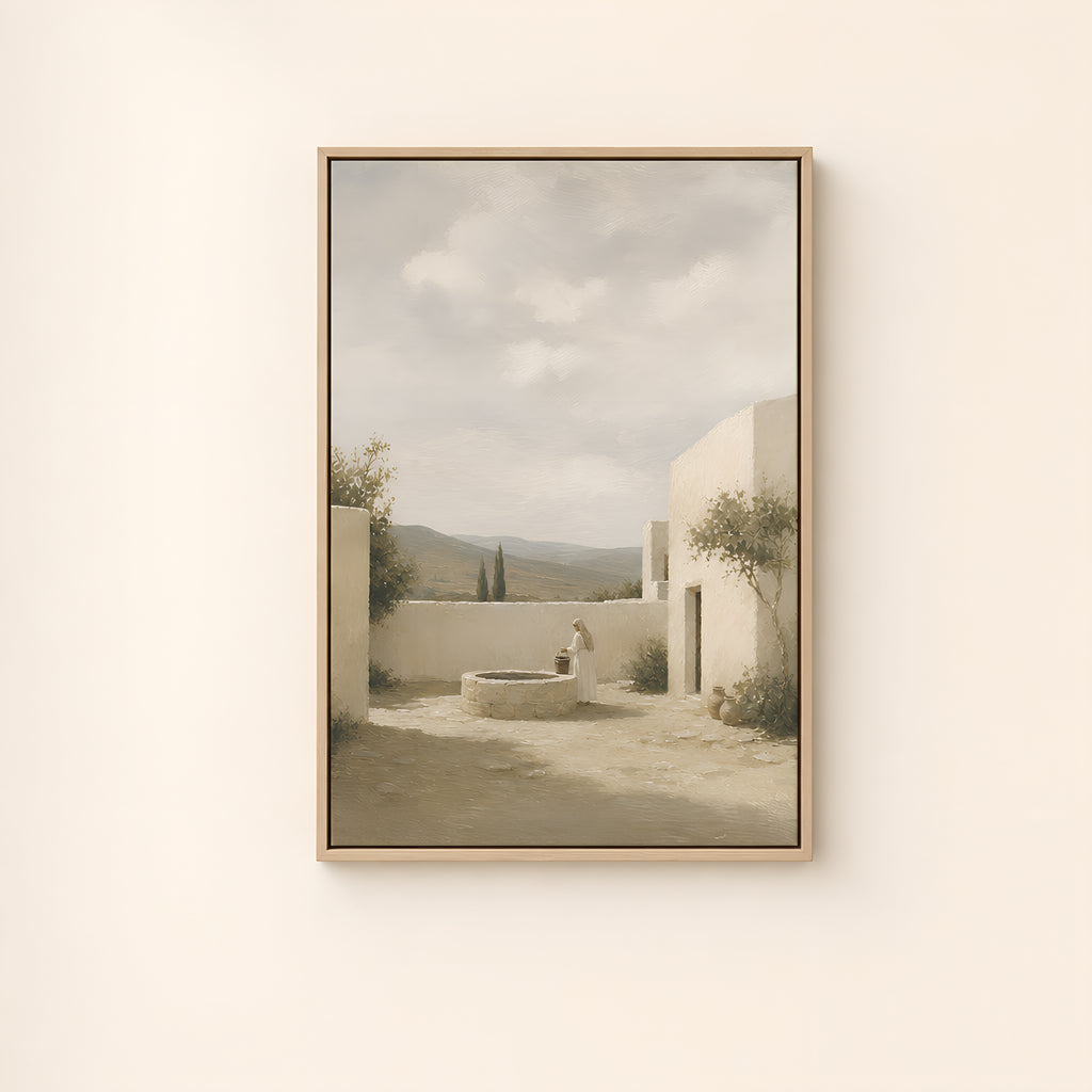 Living Water — Light Wood floater frame catalog