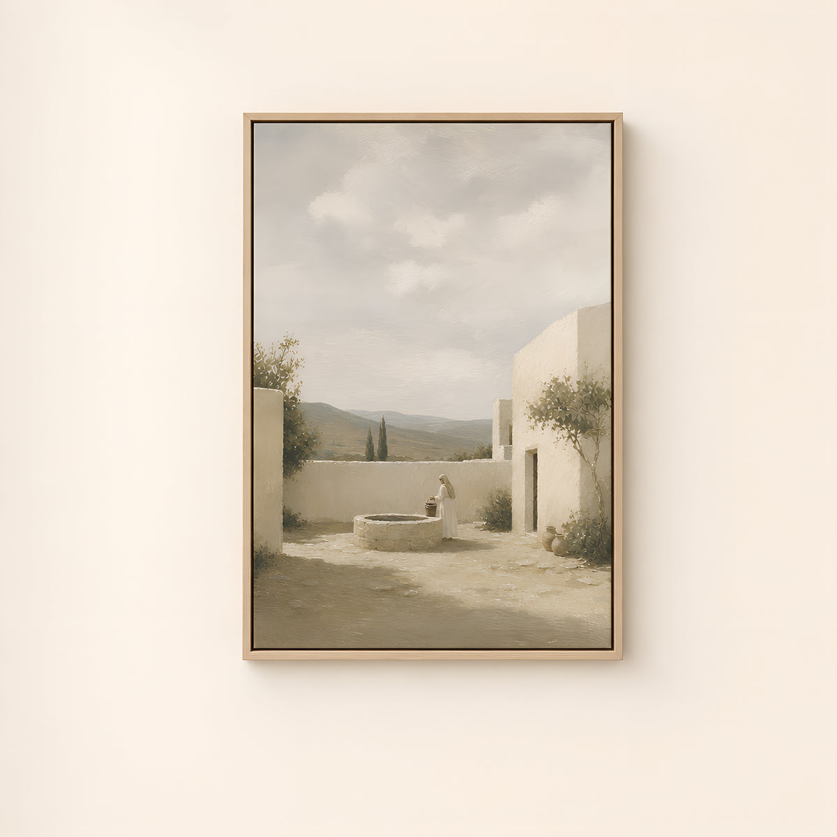 Living Water — Light Wood floater frame catalog
