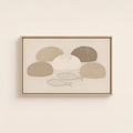 Loaves and Fish — Light Wood floater frame catalog