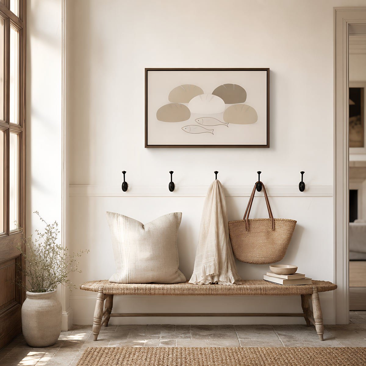 Loaves and Fish — lifestyle B Brown Wood