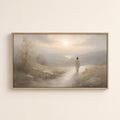 The Lord Is On My Side — Light Wood floater frame catalog