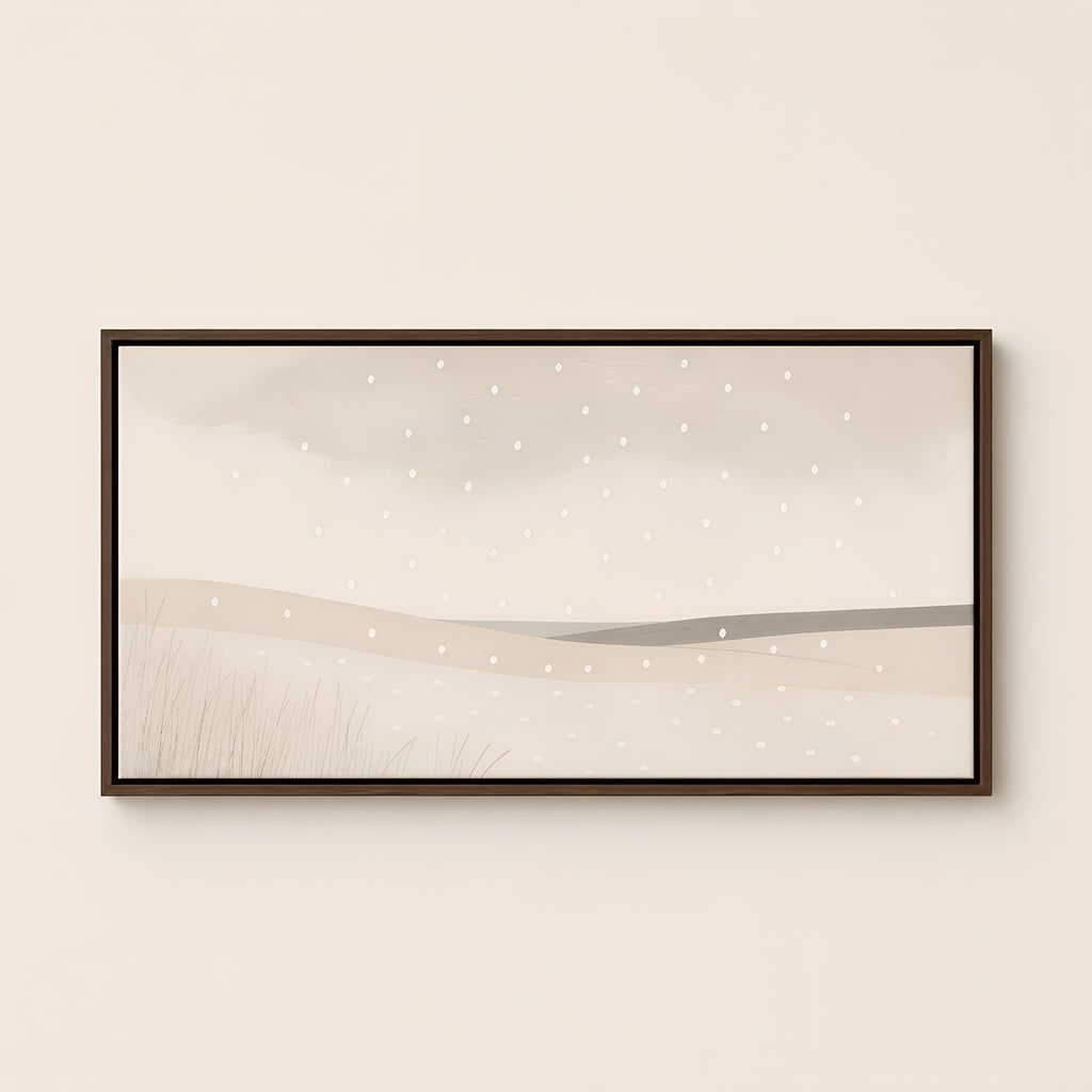 Manna from Heaven — Brown Wood floater frame catalog