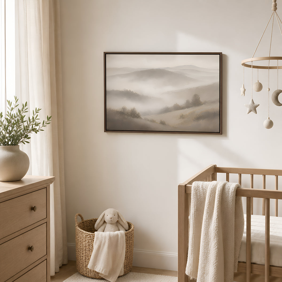 Morning Fog — lifestyle B Brown Wood