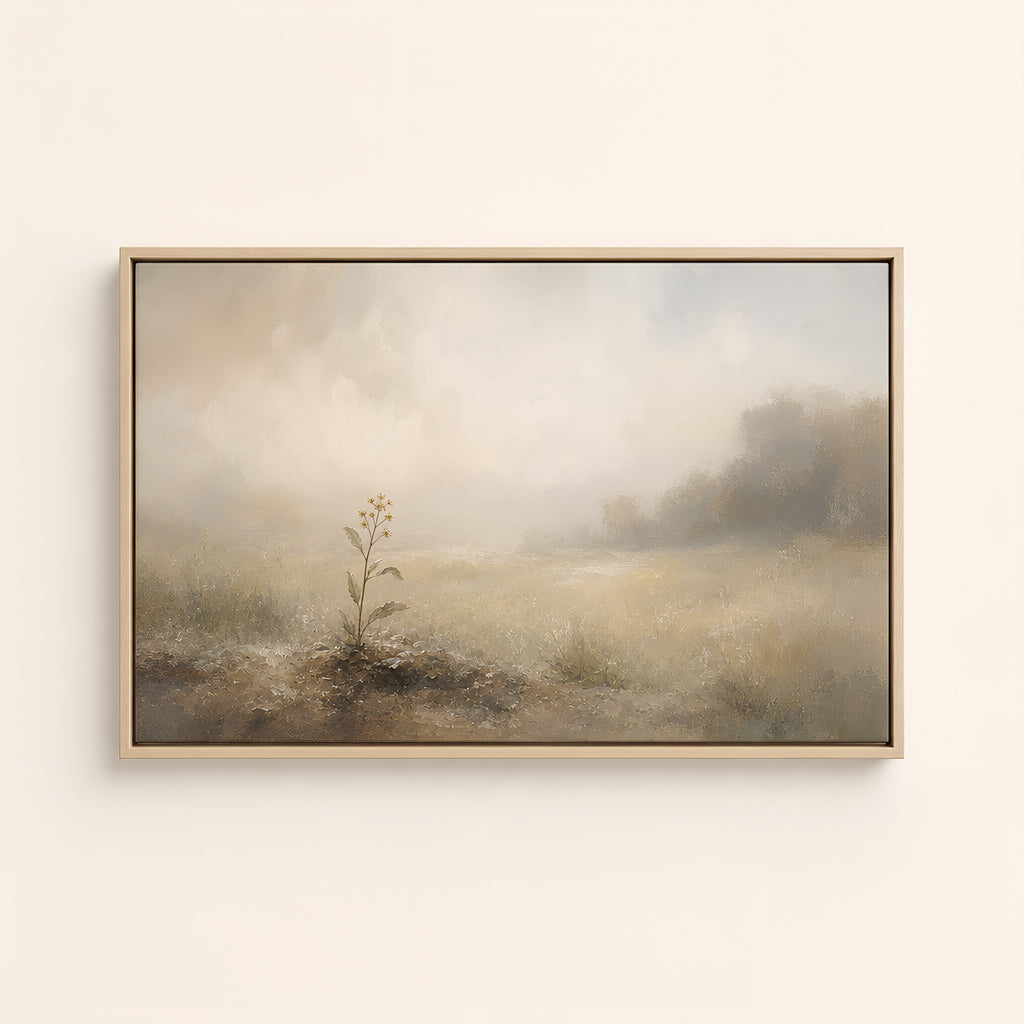 Mustard Seed Faith — Light Wood floater frame catalog