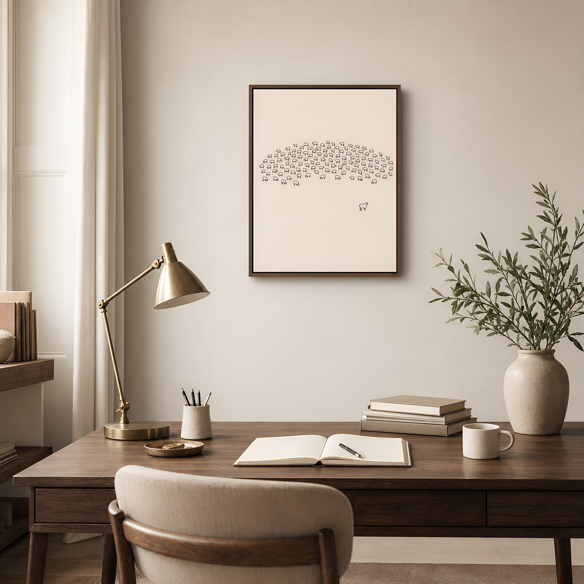 Ninety and Nine — lifestyle B Brown Wood