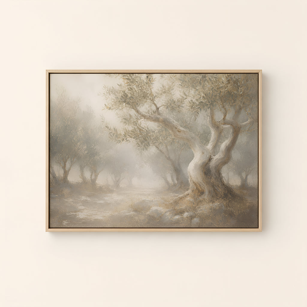 Olive Grove — Light Wood floater frame catalog