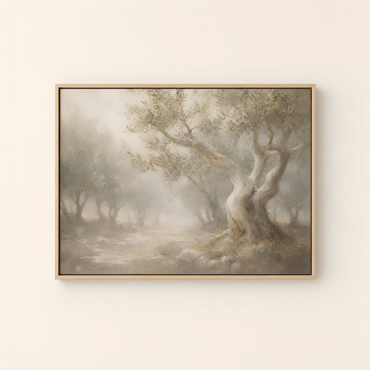 Olive Grove — Light Wood floater frame catalog