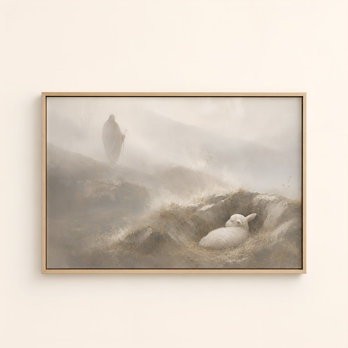 One That Was Lost — Light Wood floater frame catalog