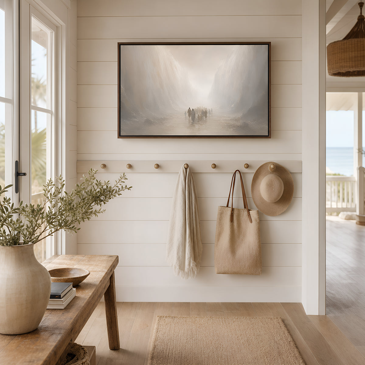 Parting of the Red Sea — lifestyle B Brown Wood