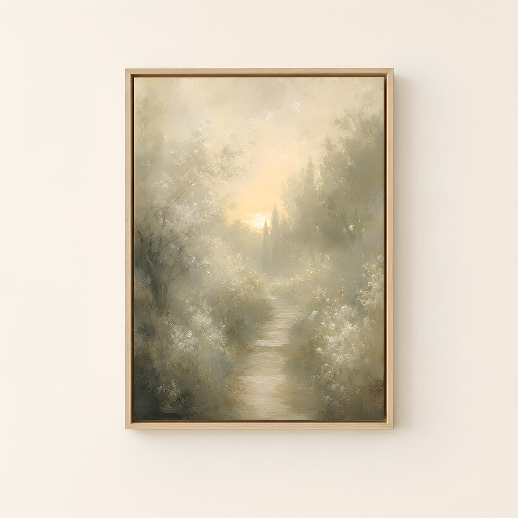 Path of Life — Light Wood floater frame catalog
