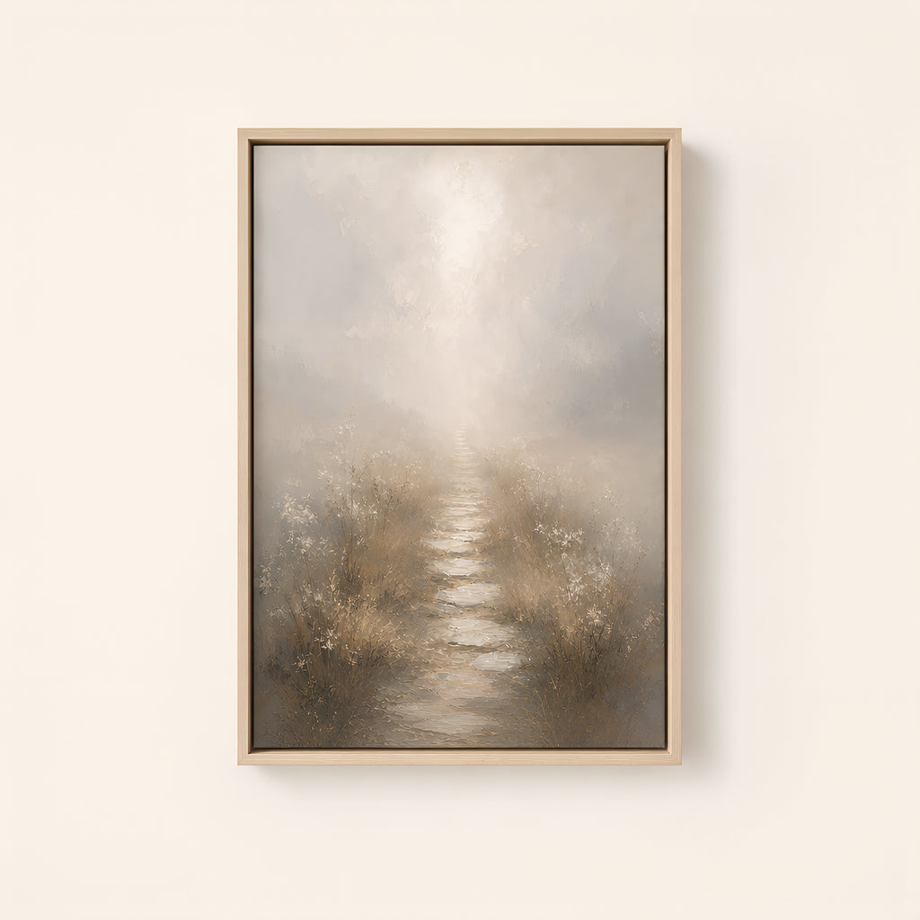 Path Perspective — Light Wood floater frame catalog