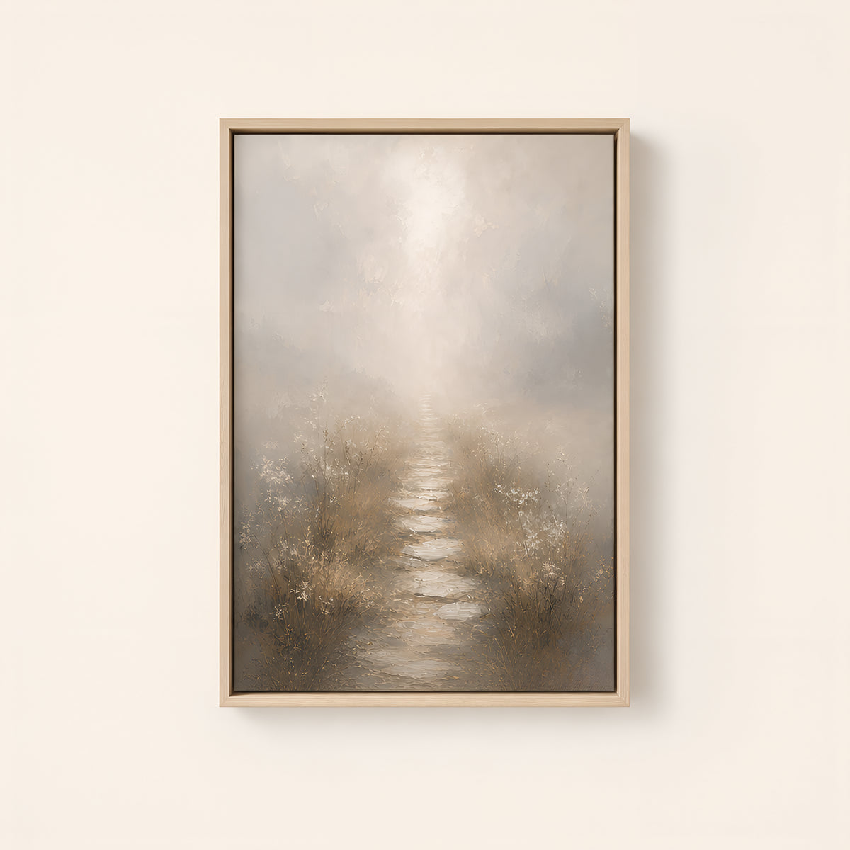 Path Perspective — Light Wood floater frame catalog